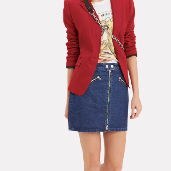 RAG & BONE RACER SKIRT ~ NWOT - Picture 6 of 9